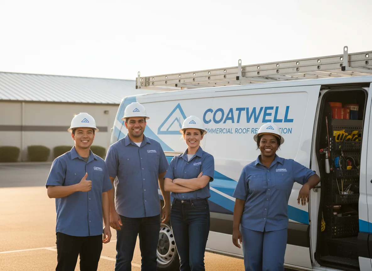 Commercial roof coating company in Shushan, NY